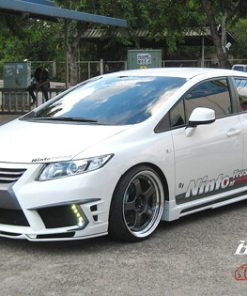 Alternative view of K-Break Bodykit for Honda Civic FB (RAW WORK)