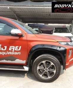 RDM Fender Flares For Mitsubishi Triton 2018-2020 (Matte Black)