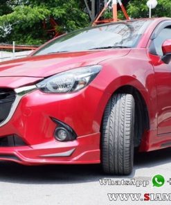 Alternative view of Sport Bodykit for Mazda 2 Sedan 2015-2019 (COLOR)