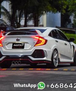 Type R FULL SET Bodykit for Honda Civic FC (COLOR) - Image 6