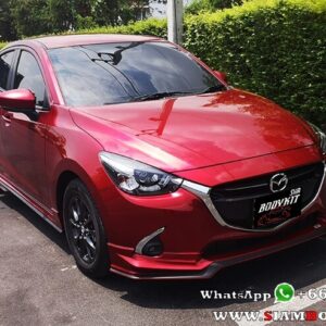 XT-Sport V2 Bodykit for Mazda 2 Sedan 2015-2019 FULL SET (COLOR)