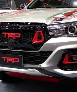 Alternative view of Front grille with LED for Toyota Revo Rocco TRD 2017-2019 (COLOR)