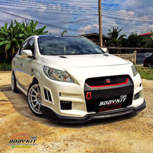GTR + Type R15 Bodykit for Nissan Almera 2012 (RAW WORK)