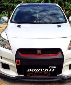 Alternative view of GTR + Type R15 Bodykit for Nissan Almera 2012 (RAW WORK)