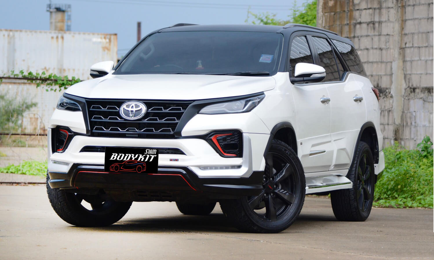 TEXAS FULL SET Bodykit for Toyota  Fortuner  2022 MC COLOR 