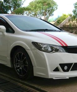Mugen RR FULL SET Bodykit for Honda Civic FD (RAW WORK) - Image 4