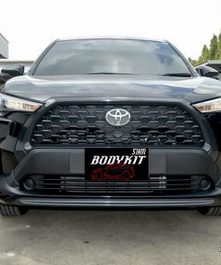 Set 4 PCS Bodykit for Toyota Corolla Cross (GLOSSY BLACK WITH GRAPHITE GREY COLOR)