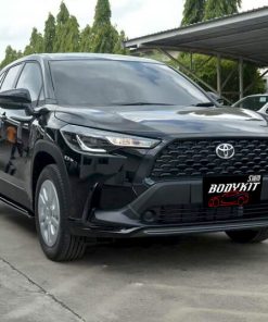 Set 4 PCS Bodykit for Toyota Corolla Cross (GLOSSY BLACK WITH GRAPHITE GREY COLOR) - Image 2