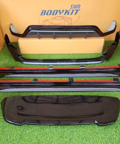 Set 5 PCS Bodykit for Toyota Corolla Cross (GLOSSY BLACK WITH GRAPHITE GREY COLOR) - Image 6
