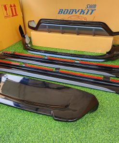 Set 5 PCS Bodykit for Toyota Corolla Cross (GLOSSY BLACK WITH GRAPHITE GREY COLOR) - Image 8