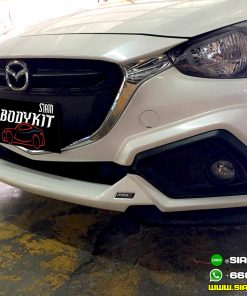 Alternative view of IDEO Speed Bodykit for Mazda 2 Sedan 2015-2019 (COLOR)