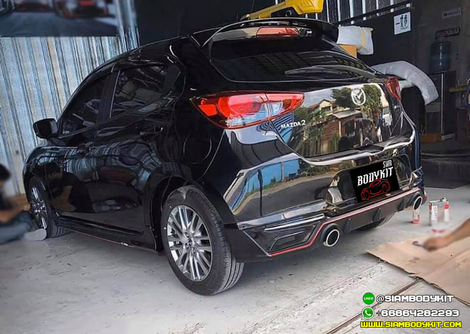 Strom Bodykit for Mazda 2 Hatchback 2020 (COLOR) - SIAM BODYKIT