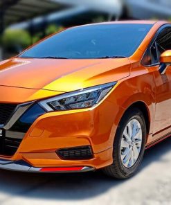 Alternative view of V1 Bodykit for Nissan Almera 2020 (COLOR)