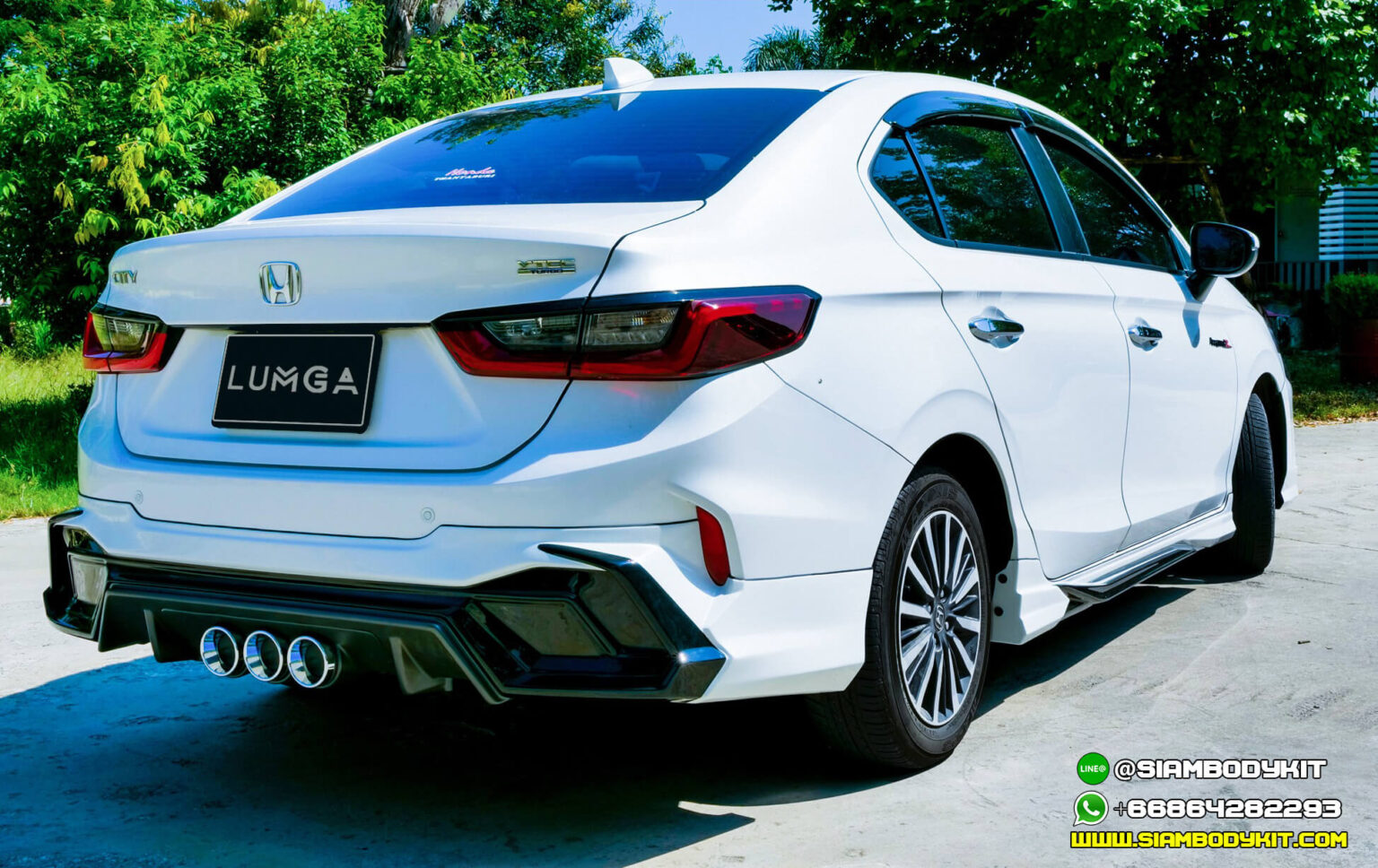 Lumga V2 Bodykit for Honda City 2020 (COLOR) - SIAM BODYKIT