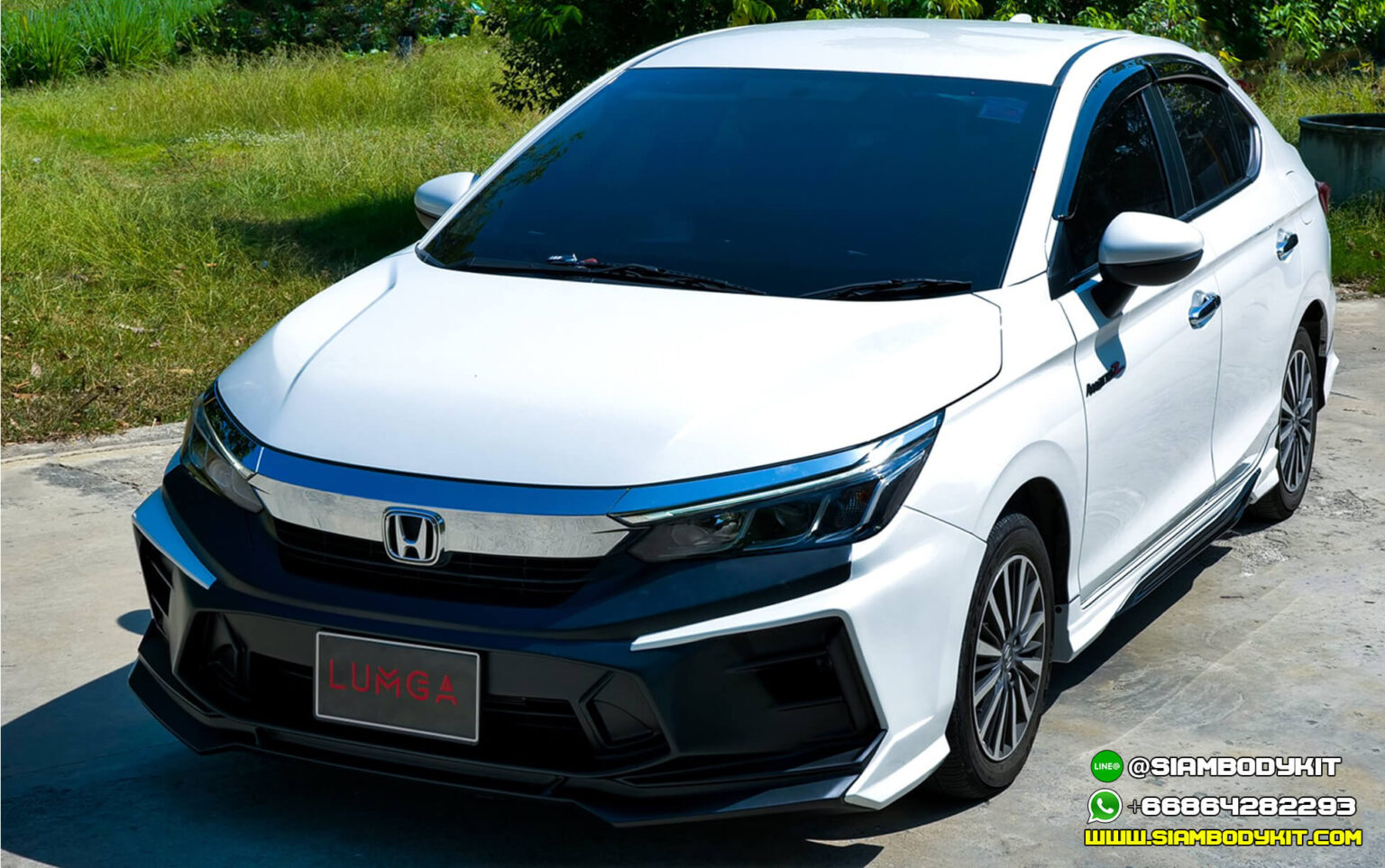 Lumga V2 Bodykit for Honda City 2020 (COLOR) SIAM BODYKIT