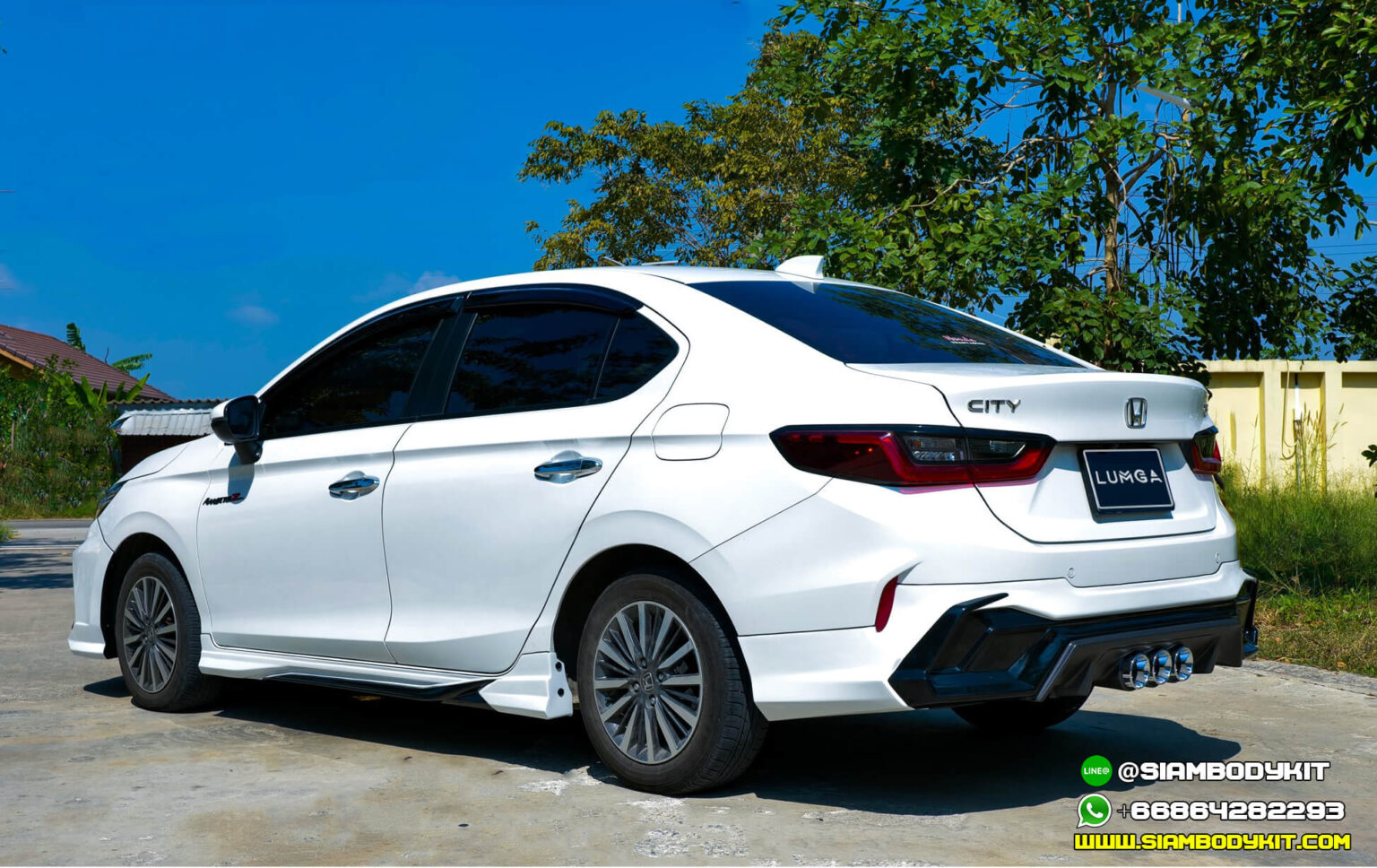 Lumga V2 Bodykit for Honda City 2020 (COLOR) SIAM BODYKIT