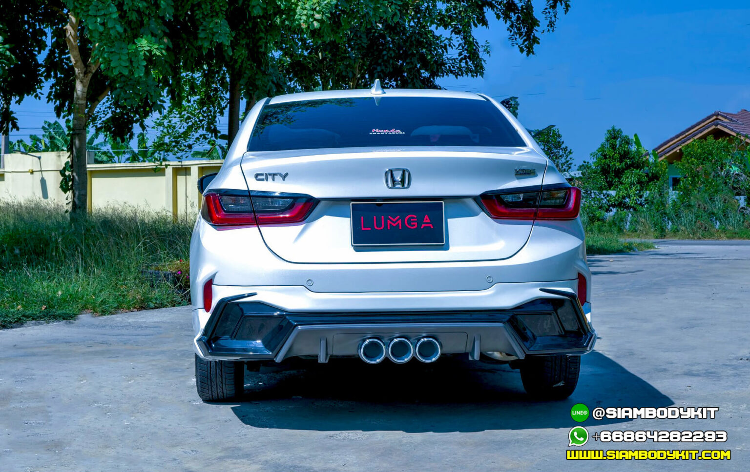Lumga V2 Bodykit for Honda City 2020 (COLOR) - SIAM BODYKIT