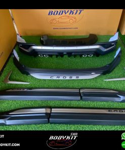 Alternative view of IDEO Sport FULL SET Bodykit for Toyota Corolla CROSS (BLACK & SILVER BRONZE COLOR)