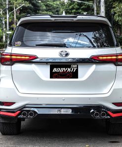 LGD-R Bodykit for Fortuner Legender (Glossy Black and Red) - Image 4