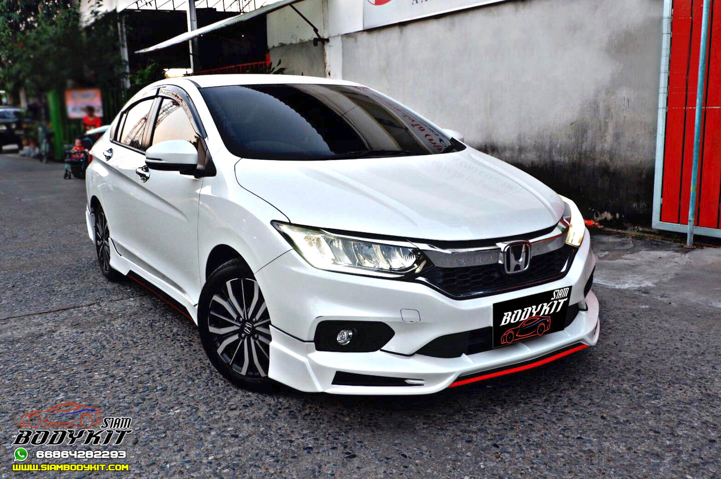 Sport V Full Set Bodykit For Honda City Color