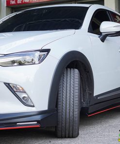 Alternative view of V3 Bodykit for Mazda CX-3 (BLACK & SILVER)