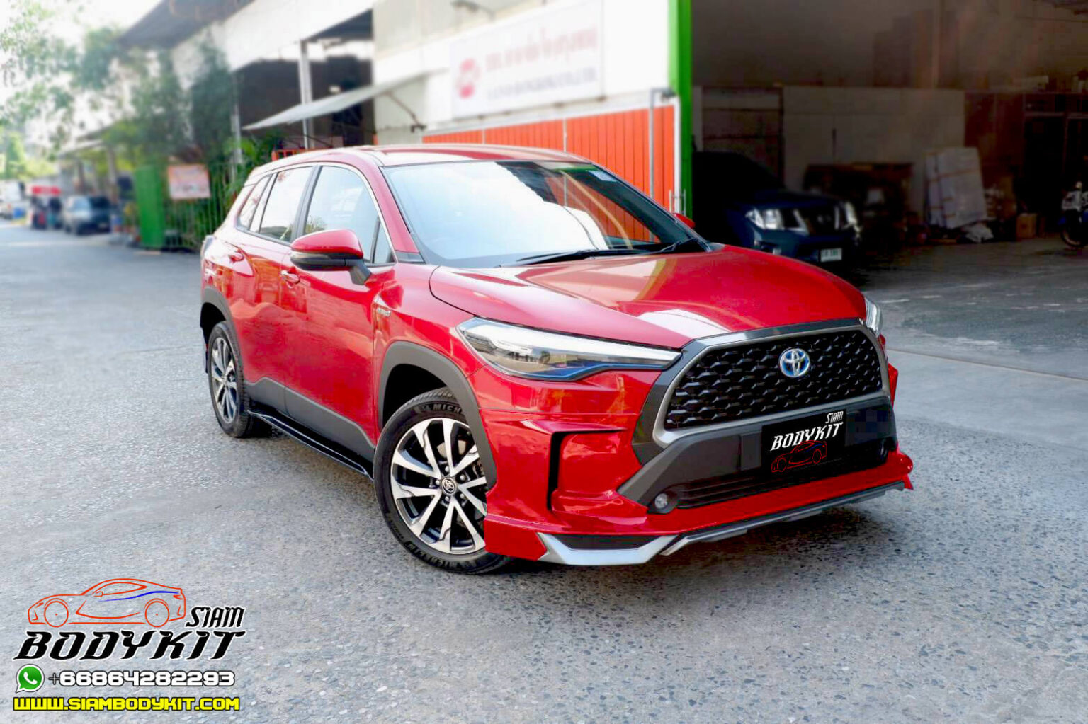 Sport Bodykit for Corolla CROSS (COLOR) SIAM BODYKIT