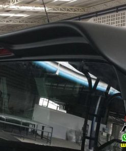 Spoiler V1 for Nissan Navara NP300 (MATTE BLACK)