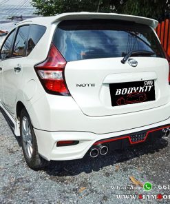 Alternative view of Space Bodykit for Nissan Note 2017-2019 (COLOR)