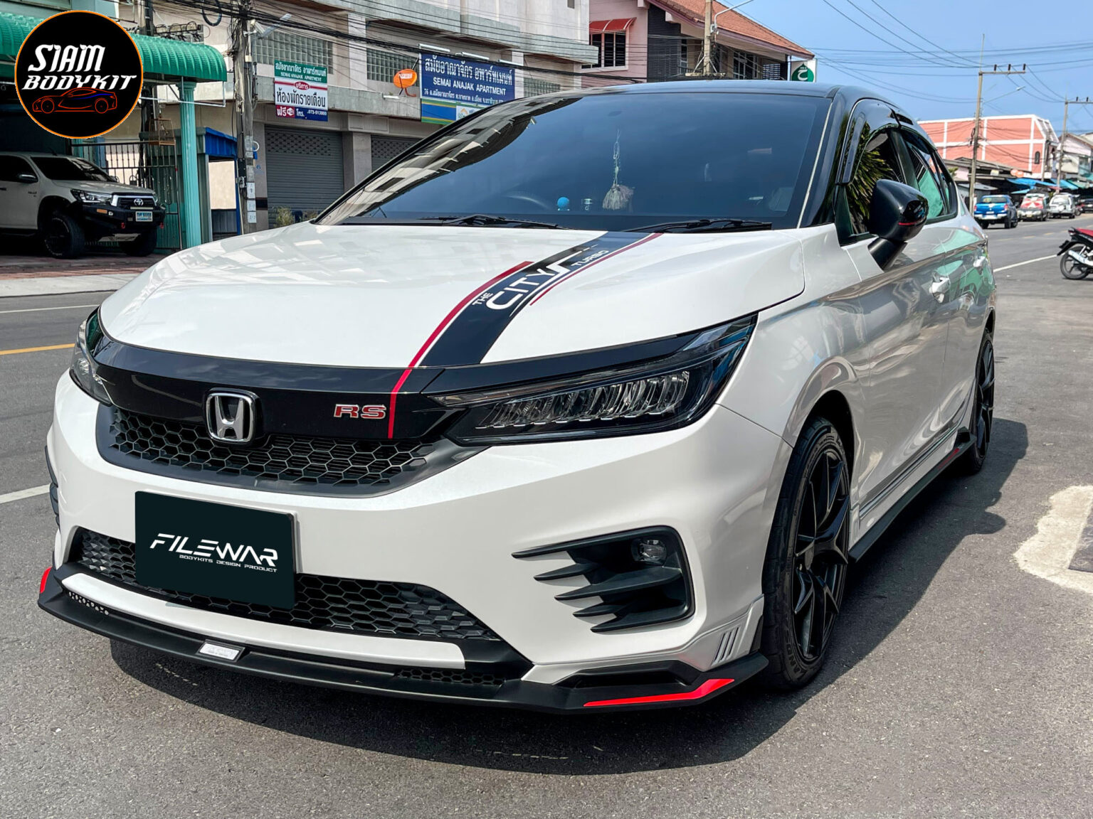 Filewar Bodykit for Honda City 20202021 Hatchback for RS model (COLOR)