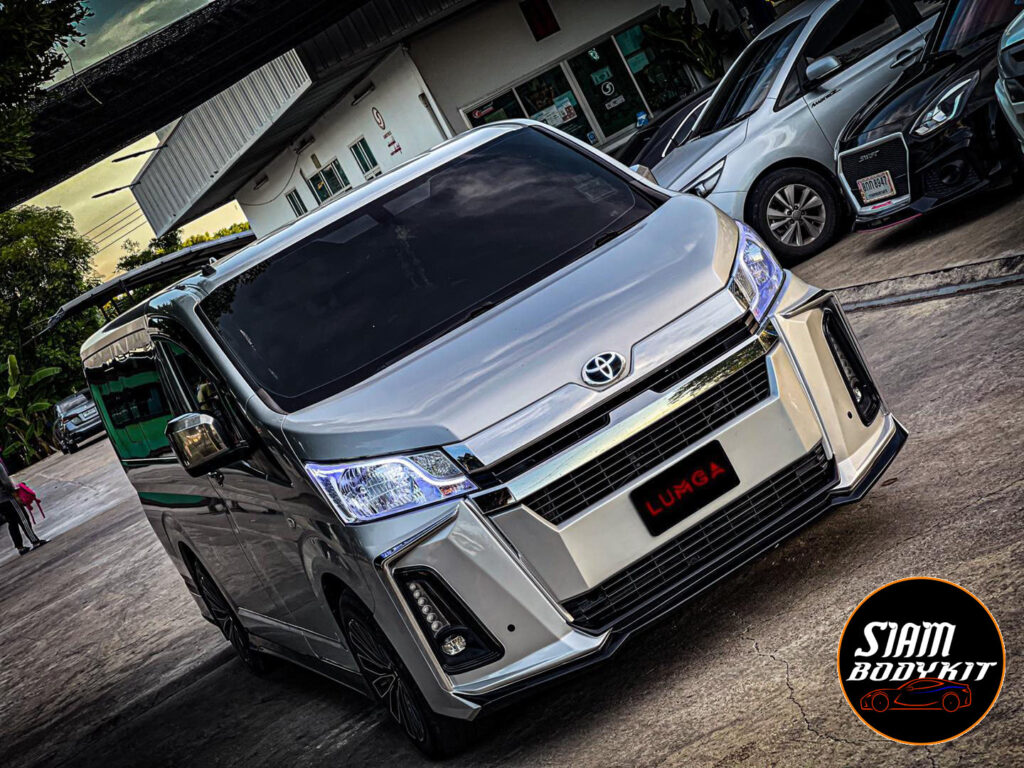 Lumga Bodykit for Toyota Hiace 20192021 (COLOR)