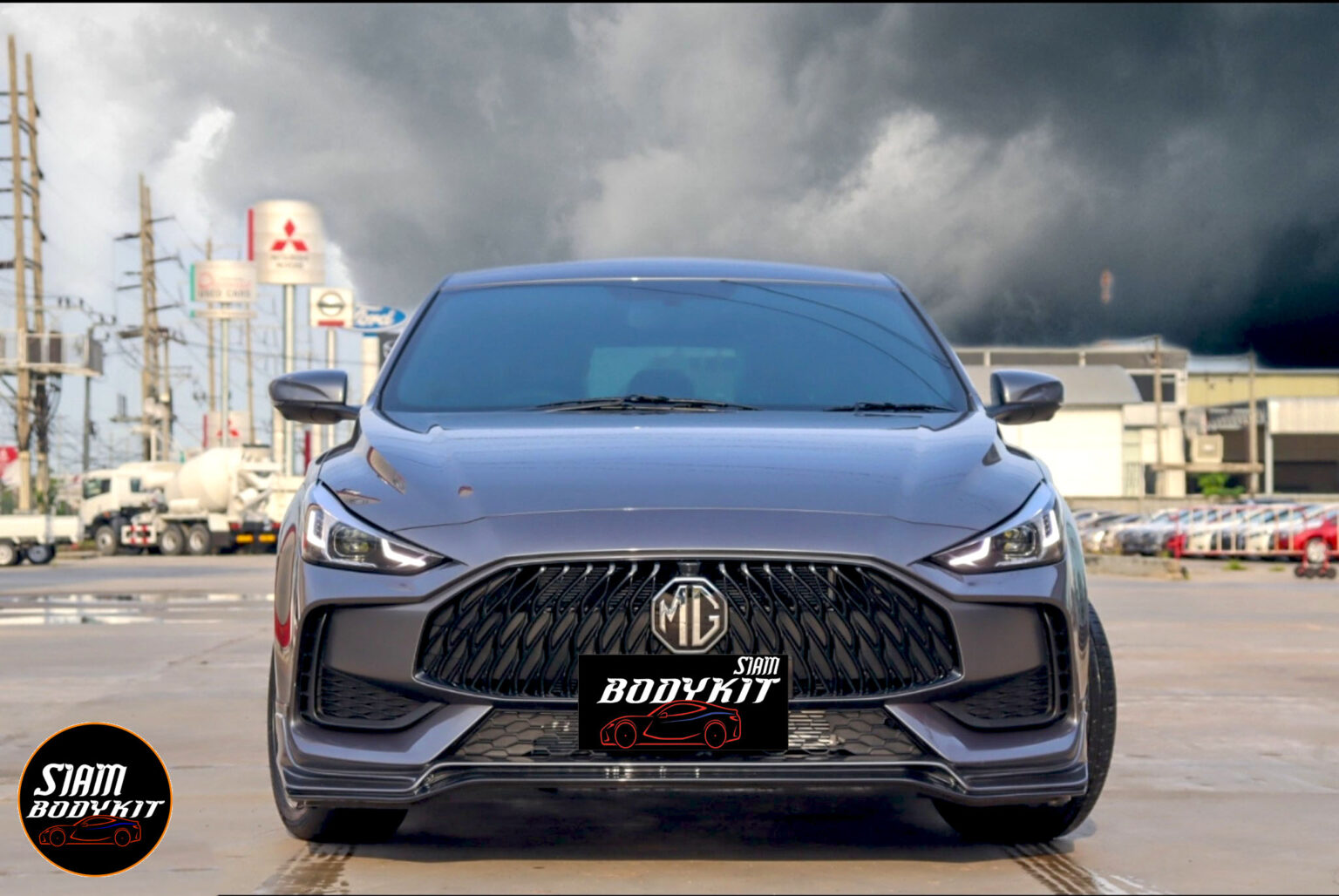 V1 (Set 5 pcs) Bodykit for MG5 2021 (COLOR) - SIAM BODYKIT