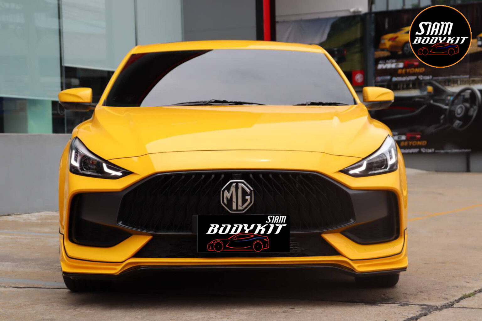 V1 (Set 5 pcs) Bodykit for MG5 2021 (COLOR) - SIAM BODYKIT