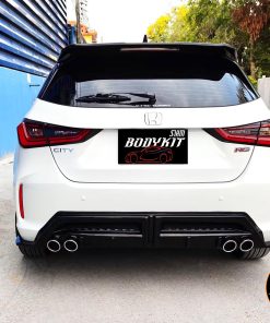 DAMP RS (Set 4 pcs)  Bodykit for Honda City Hatchback 2021 (GLOSSY BLACK COLOR) - Image 4