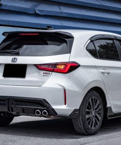 DAMP RS (Set 5 pcs)  Bodykit for Honda City Hatchback 2021 (GLOSSY BLACK COLOR) - Image 9
