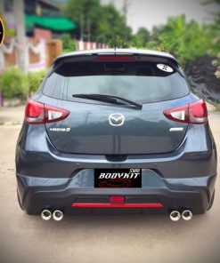 Alternative view of S1 (set 4 pcs) Bodykit for Mazda2 Hatchback 2015-2019 (COLOR)