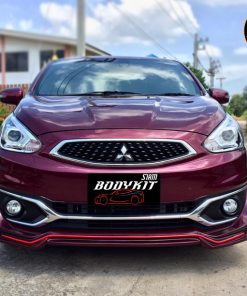 Alternative view of S1 (Set 8 pcs) Bodykit for Mitsubishi Mirage 2016-2019 (COLOR)