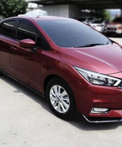 Alternative view of Lip for Nissan Almera 2020-2021 (GLOSSY BLACK  COLOR)