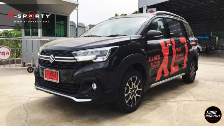 Xl7 Modified S-Sporty Bodykit for Suzuki XL7 (BLACK COLOR WITH SILVER LINE)