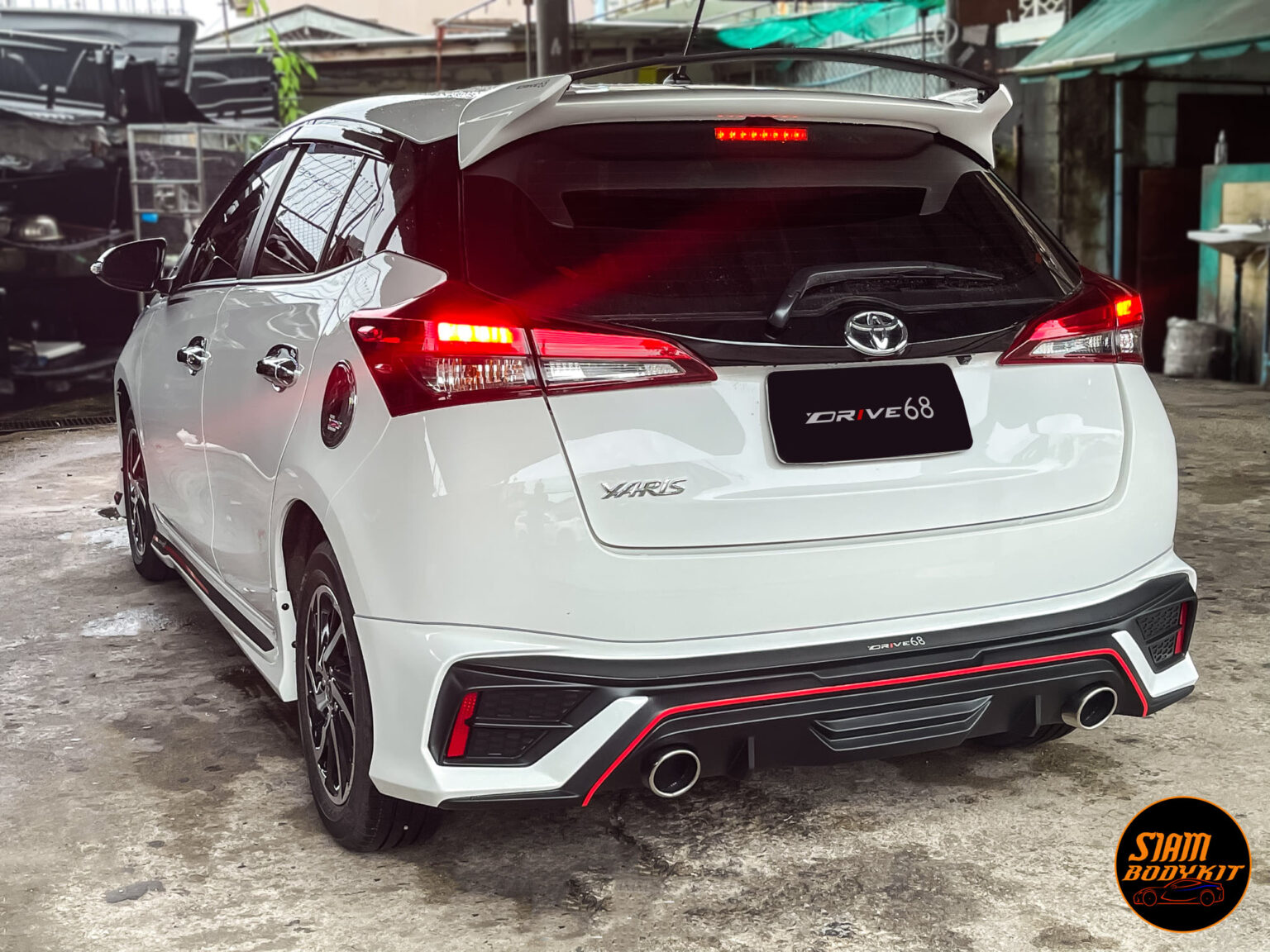 Drive68 Bodykit for Toyota Yaris 2022 (COLOR) SIAM BODYKIT