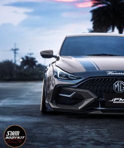 Alternative view of Wanrrick Bodykit for MG5 2021-2025 (COLOR)