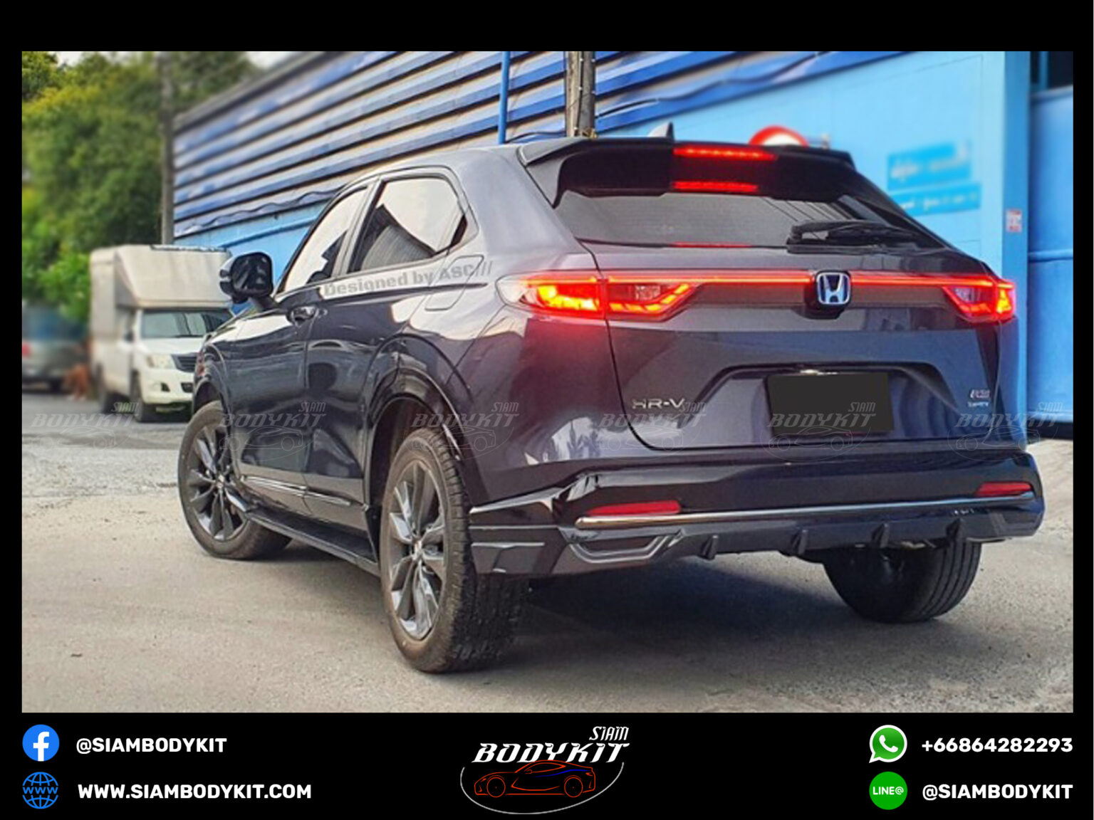 RS PLUS Bodykit for Honda HRV 2022 RS (COLOR) SIAM BODYKIT