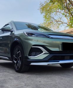 XTHEME Bodykit for BYD ATTO3 (Matte Black color with silver and blue line) - Image 7