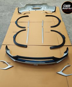XTHEME Bodykit for BYD ATTO3 (Matte Black color with silver and blue line) - Image 8