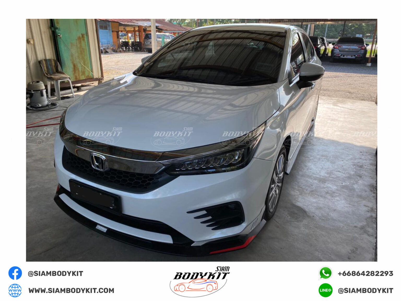 FILEWAR Bodykit for Honda City Hatchback (Malaysia, Mr. Beng Ho) SIAM