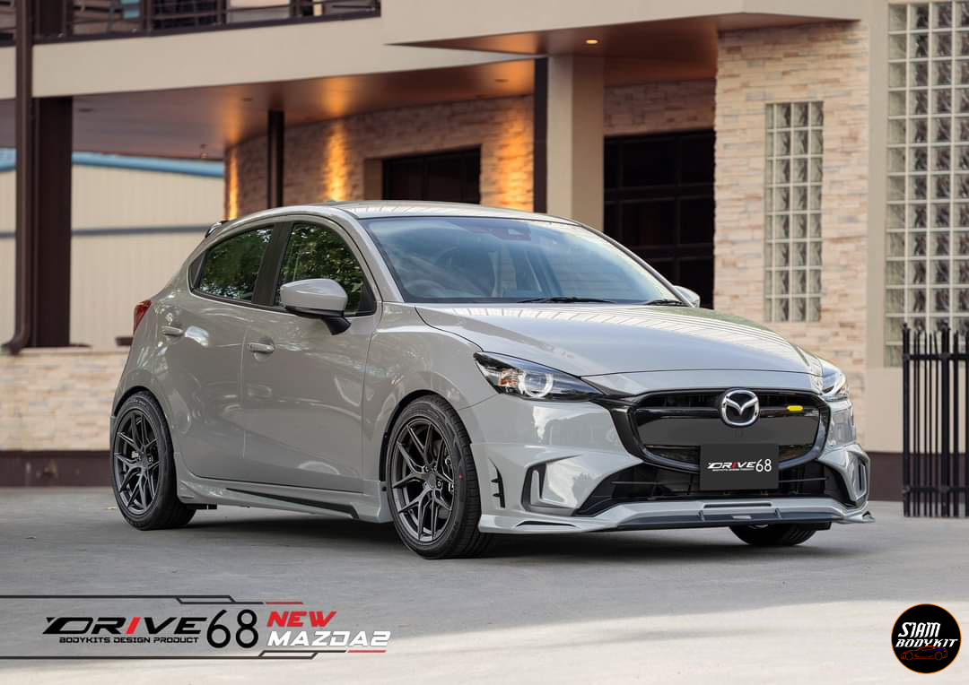 Drive68 Bodykit for Mazda 2 2023 Hatchback (COLOR) - SIAM BODYKIT