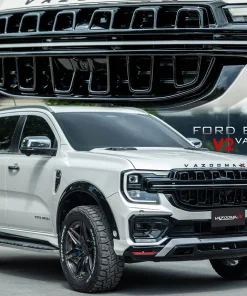 V2 Vazooma-X front grille with LED for Ford Everest 2023-2025 Next Gen (COLOR)