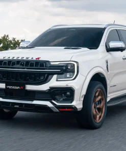 Alternative view of V2 Vazooma-X front grille with LED for Ford Everest 2023-2025 Next Gen (COLOR)
