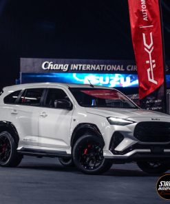 Alternative view of AKC Bodykit for ISUZU MU-X 2025 (COLOR)