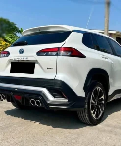 Alternative view of BKS Bodykit for Toyota Corolla Cross 2024-2025 (MATTE BLACK WITH SILVER BRONZE COLOR)