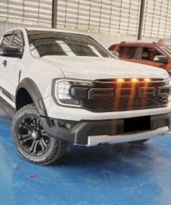 Raptor Style Bodykit for Ranger Next Gen (Matte Black with silver line)